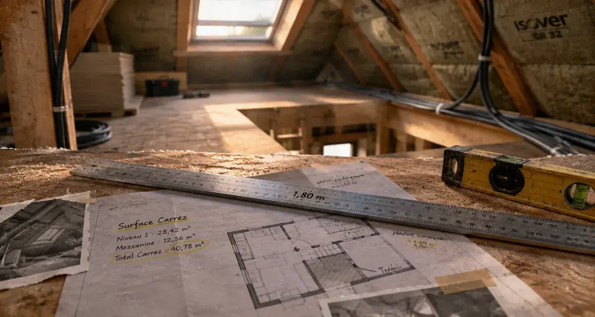 Aménager des combles : mesurez 1,80 m avant de chiffrer le projet