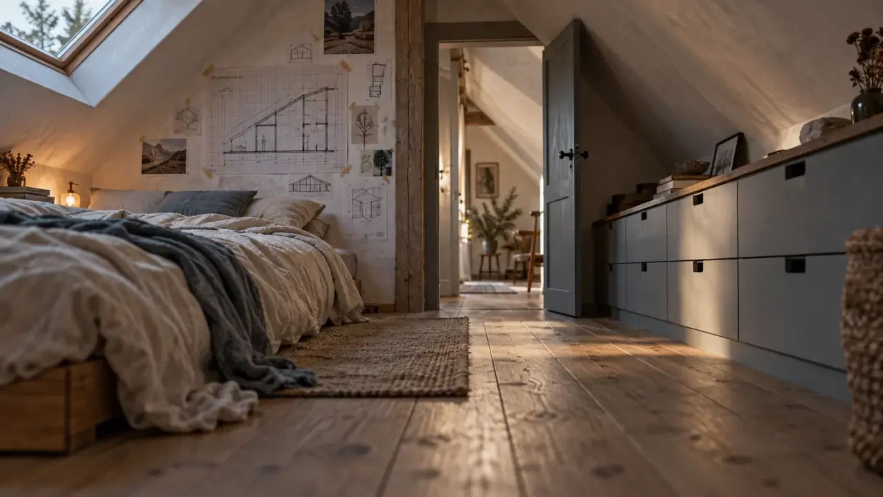 Aménager des combles bas de plafond : les erreurs qui font perdre les mètres les plus utiles